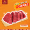 thăn bò tươi ngon Út Liên tiệm nhà Út