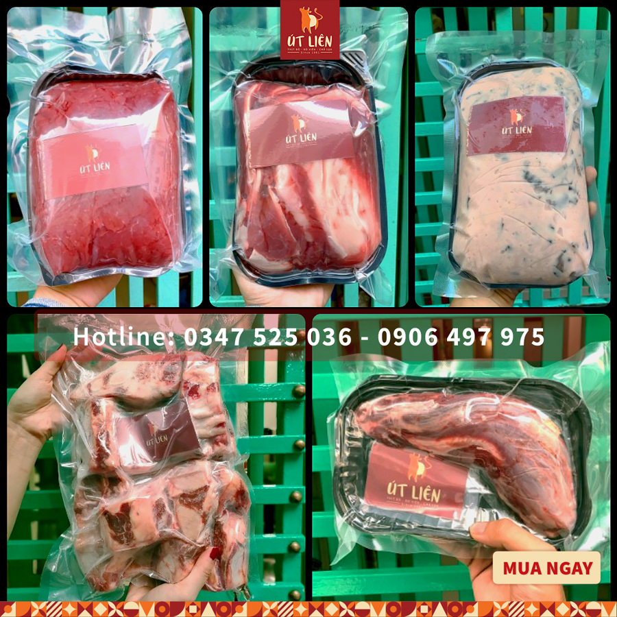 tiệm nhà Út chuyên cung cấp thịt bò tươi các loại