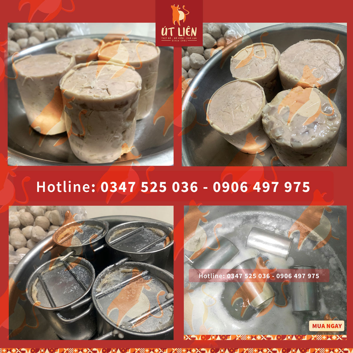 chả lụa gia truyền tiệm nhà Út không hàn the